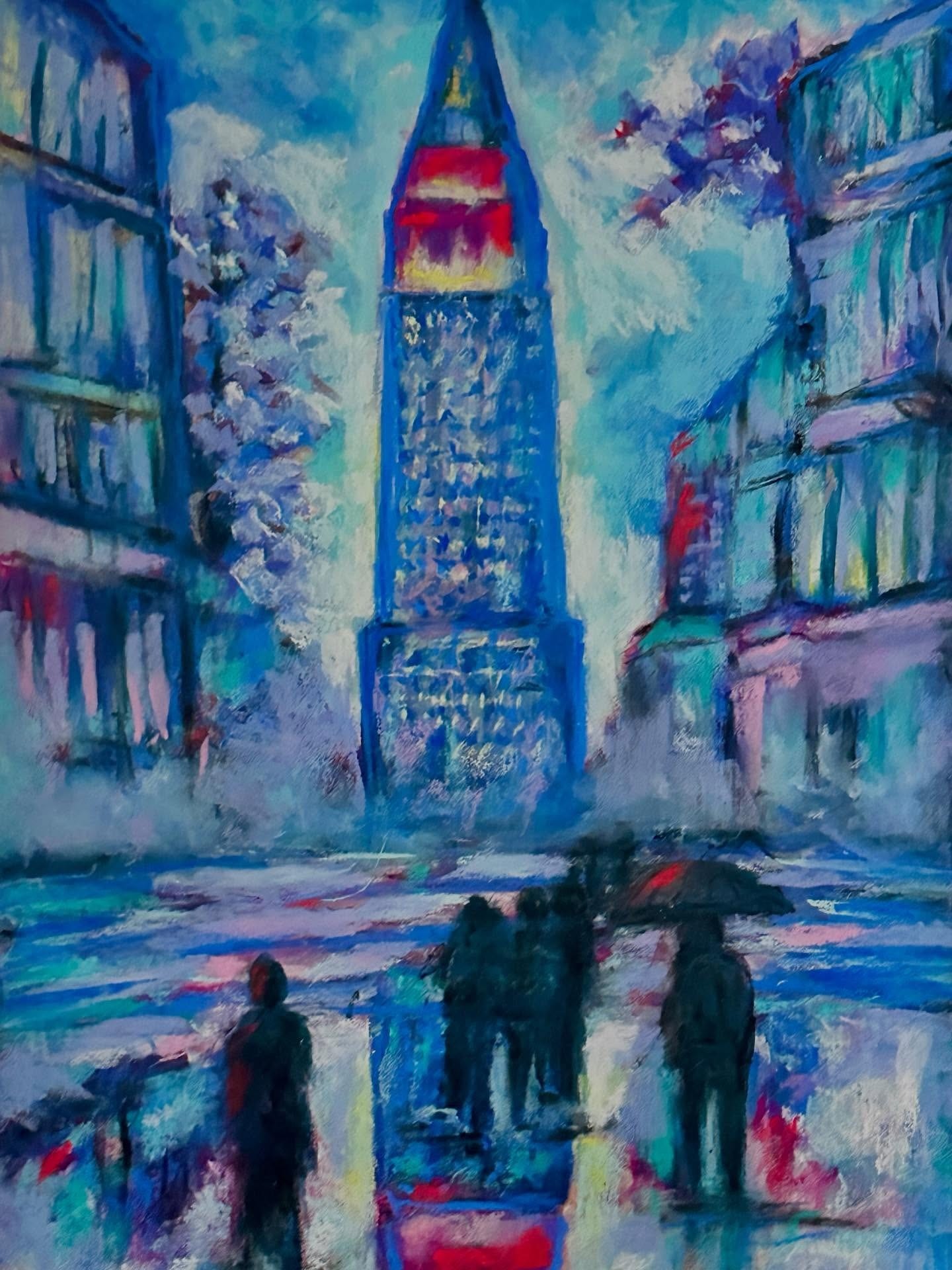 City in Blue